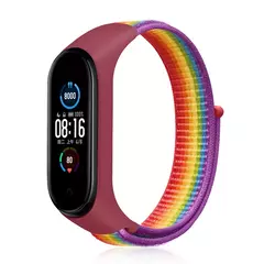 Correia de nylon para Xiaomi Mi Band, pulseira esportiva confortável, pulseira para Mi Band 7, 6, 5, 4, 3 - comprar online