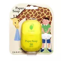 Portátil Descartável Sabão Caixa De Papel, Viagem Lavar A Mão, Banho Limpo, Scented Slice Sheets, Mini Papel Sabão, Fontes Do Banheiro, 50Pcs