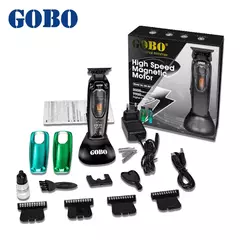 GOBO-Atualizado Maglev Motor para Cabeleireiro, Gravação Push, Barbearia Profissional Usando, Clippers elétricos na internet