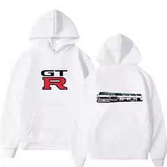 Hoodie inicial dos homens D GTR Skyline R34, Hoodie gráfico, Pullovers de moletons, Roupas Masculinas, Essencial para Outono, Novo, Y2k - comprar online