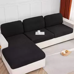 Ajustável Jacquard Elastic Sofa Slipcover, antiderrapante Sofá Capa para Sala de Estar, Quarto, Escritório, Protetor de Móveis, Decoração de Casa, 1Pc - comprar online
