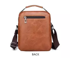 JEEP BULUO-Sacos Mensageiro Crossbody de Couro para Homens, Bolsa Casual Business, Brand Shoulder Bag, Nova Qualidade na internet