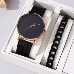 Homens de aço inoxidável quartzo relógio de pulso, prata pulseira relógios, malha cinto, calendário, negócio, luxo, moda