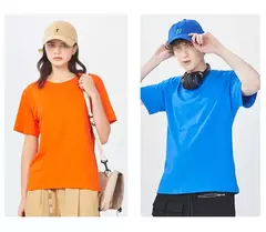 Imagem do Camiseta de manga curta feminina, 100% algodão, monocromática, branca, preta, solta, com o pescoço, casual, moda feminina, tops verão