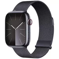 Correia para Apple Watch Band, Pulseira Milanese, Cinto de Metal, 45mm, 44mm, 42mm, Ultra 49mm, 38mm, 40mm, 41mm, iWatch Series 9, 8, 7, 6, 5, 3, SE - loja online