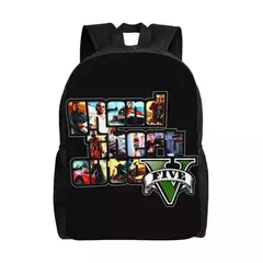 Jogo de aventura Grand Theft Auto Mochila de Viagem para Homens e Mulheres, Mochila Escolar para Laptop, Mochila Estudantil Universitária GTA - comprar online