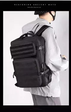 Impermeável Outdoor Tactical Mochilas, Molle Nylon Mochila, Esportes, Camping, Caminhadas, Trekking, Caça, 35L, 1000D na internet
