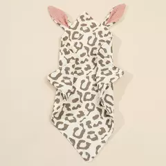 Bebê recém-nascido Algodão Mulsin Consolador Carton Rabbit Ear Double Guaze Acalme Appease Toalha para crianças Bibs Burp Panos Infantil - comprar online