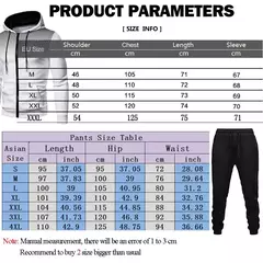 Conjuntos de moletom e calças com zíper masculino, roupa esportiva quente, roupa de treino casual masculina, suéter, outono, inverno, novo, 2022, 2 peças