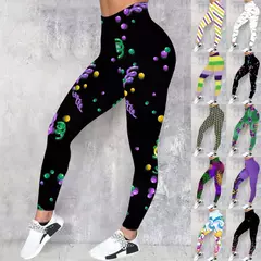 Calças de ioga sem costura para mulheres, leggings estampadas, calças justas macias, ginástica de cintura alta, elastano de lycra 2021