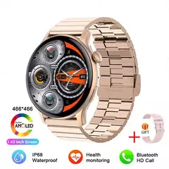 NFC Smartwatch para Mulheres, Tela HD, Rastreador de Saúde, Esportes, Voz, Chamada Bluetooth, Huawei, Xiaomi, Senhoras, Novo, 466x466, 2022 - comprar online