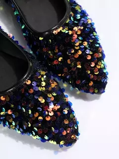 Apontou Toe Bling flats sapatos femininos, sapatos de caminhada casual, sandálias de primavera, marca de moda feminina, novo na internet