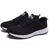 Tênis respiráveis para mulheres, plus size, sapatos de caminhada, tecido de malha, laço, calçado feminino, moda feminina, novo, 2024
