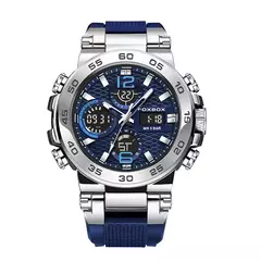 LIGE-Relógio de pulso impermeável LCD Dual Display masculino, relógios esportivos, despertador, militar, quartzo, novo, 50m - loja online