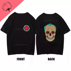 Red Hot Chili Gráfico Impresso T-shirt para Homens e Mulheres, 100% Algodão, O Neck, Manga Curta, Casual Harajuku Streetwear, Peppers Moda, Novo - loja online