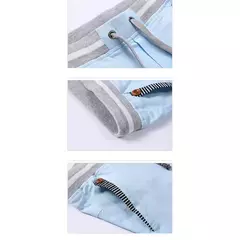 Calção de praia de algodão masculino, calça monocromática, estilo verão, novo, quente, 2024 na internet