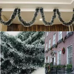 Guirlanda de fita para decoração de árvore de natal, Tops de bar, enfeites de cozinha, decoração de casamento, 1pc, 2m na internet