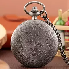 Colar relógio de bolso harry mágico menino potter hp hogwarts retro flip relógio de quartzo corrente pendurada da criança acessórios de roupas - loja online