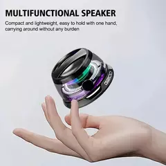 Bluetooth 5.3 alto-falante mini alto-falante portátil magnético multifuncional rgb alto-falante para pc macbook xiaomi huawei iphone?Bluetooth 5.3 Speaker Mini Speaker Portable Magnetic Speaker Multifunctional RGB Spea na internet