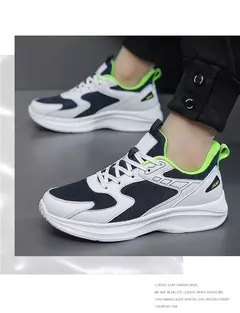 Tênis leve casual masculino, tênis de corrida respirável, tênis antiderrapante para esportes, tênis confortável, Aldrin - Wolf Magazine