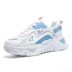 Sapatilhas de plataforma para mulheres, sapatilhas casuais para senhoras, sapatos baixos, verde, 2023 - comprar online