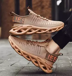 Tênis de malha respirável masculino, Sapatos casuais volumosos, Luxo, Clássicos, Tendências originais, à venda, Primavera, Outono, 2022 - Wolf Magazine