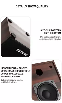 Philips SPA20 Alto-falante Bluetooth com som surround de 360 graus Bluetooth estéreo sem fio para computador Macbook laptop - Wolf Magazine