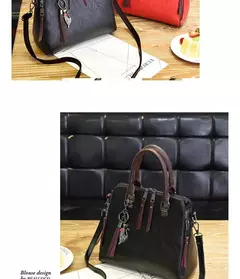 Bolsa de Ombro de Couro Retro para Mulheres, Bolsa Crossbody Messenger, Grande Capacidade, Bolsa Feminina, Designer de Luxo, Alta Qualidade - comprar online