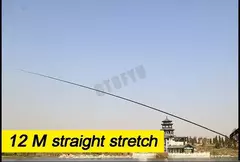 Vara de pesca telescópica de alta qualidade, 8m/9m/10m/11m/12m/13m, super leve, longa e dura, fibra de carbono - comprar online