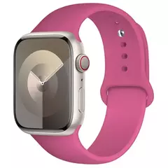 Pulseira de Silicone para Apple Watch, Pulseira Esportiva, iWatch Series 8, 7, 6 - loja online