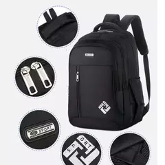 Mochila impermeável para notebook para homens, mochila multifuncional, bolsa casual, filme - loja online