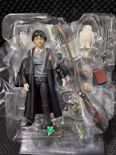 Em estoque [72 horas de envio] SHF Harry Harry Potter Hermione Ron Action Figure Toy Collection Gift - loja online