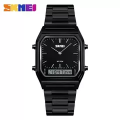 Skmei-homens relógios de pulso 1220, casual, digital, dual time, esportes, cronógrafo, à prova d'água, quartzo, 3bar - Wolf Magazine