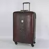 Crocodilo Padrão Couro Rolando Bagagem, Embarque Trolley Mala, Bagagem de Viagem Real para Homens e Mulheres, 16 20 24 Polegada