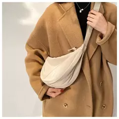 Imagem do Bolsa Crossbody de Nylon Hobos para Mulheres, Bolsas de Ombro Casual Designer, Bolsa de Grande Capacidade Lady Travel Shopper, Bolsas Femininas, 2024