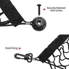 Cerca de porta-malas de carro, rede protetora de isolamento para cães de estimação, resistente, durável, elástica, cerca de segurança para animais de estimação para qualquer veículo - Wolf Magazine
