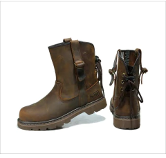 Sapatos de caminhada homens botas de caça à prova dwaterproof água tático deserto combate tornozelo botas trekking sapatos femininos trabalho couro caminhada tênis