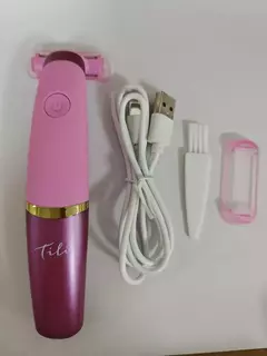 Portátil USB recarregável indolor feminino barbeador, perna e axila cabelo, aparador de barbear elétrico para mulheres, senhoras - comprar online