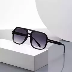 Novas mulheres óculos de sol high end rua fotografia moderna na moda em forma de t grande quadro piloto óculos de sol hip hop bouncy óculos de sol na internet