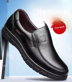 Sapatos casuais de couro genuíno para homens plataforma plana sapatos de caminhada ao ar livre mocassins tênis respiráveis sapatos feitos à mão na internet