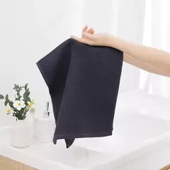Homaxy-Super Absorvente Algodão Toalhas De Cozinha, Toalha De Microfibra Macia, Secagem Rápida, Lavar Pano De Limpeza, Doméstico, 4Pcs - Wolf Magazine