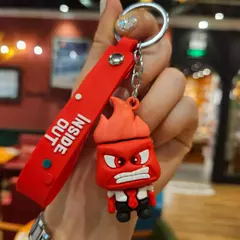 10 ou 30 pçs anime dentro para fora chaveiro mind wars emoções tristes kawaii figura de ação modelo brinquedo boneca chave do carro dos homens pingente acessórios - loja online