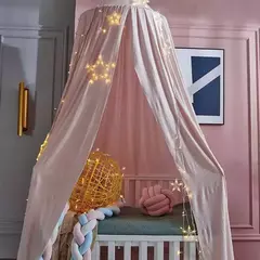 Rede Mosquiteira Pendurada para Crianças, Berço Cortina, Tenda Pendurada, Decoração de cama, Menina Princesa, Cama Canopy, Living Corner Play, Leitura - Wolf Magazine