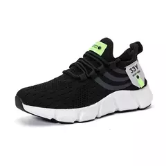 Calçado esportivo respirável masculino, tênis leve, masculino em vulcanização, tênis ao ar livre, corrida, caminhada, verão - comprar online