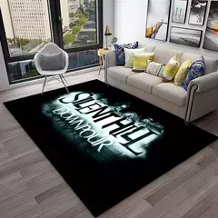 Silent Hill-Tapete antiderrapante para decoração de salas de jogos, tapete de - Wolf Magazine