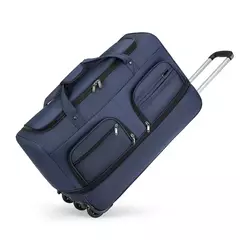 Imagem do Bolsa de viagem de grande capacidade, tecido oxford, dobrável, repelente de água, resistente ao desgaste, bolsa de bagagem expansível, bolsa de negócios
