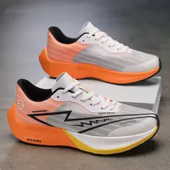 Sapatilhas Full Palm Carbon Plate para homens e mulheres, tênis de corrida, corrida de maratona, amortecedor, esportes, tênis, treinamento, novo - Wolf Magazine