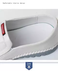 Imagem do Sapato de couro casual masculino, sola macia, respirável, tendão de vaca, trabalho, dirigindo, feijão, vestido de negócios masculino