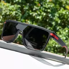 CRIXALIS-óculos polarizados para homens e mulheres, óculos UV400, quadrado, extragrande, anti-reflexo, espelho motorista, moda masculina na internet