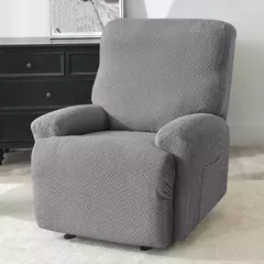 Jacquard Stretch Reclinável Sofá Covers, Poltrona elástica Split, Capa de cadeira antiderrapante, Cadeiras Lazy Boy, Slipcovers para sala de estar - loja online